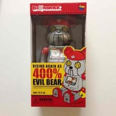 【BE@RBRICK】EVIL BEAR 400%のサムネイル
