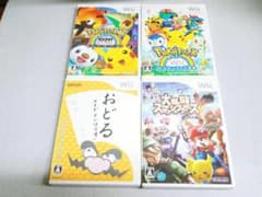 Wii ソフト 4点 まとめ ワリオ スマブラ ポケパーク 中古のサムネイル