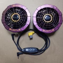 バートル　エアークラフト　カスタムペイントファン　モバイルバッテリー可のサムネイル