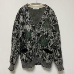 Toga virilis 21aw モヘアジャガードカーディガンのサムネイル