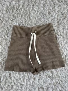 ENVYLOOK リブニットショートパンツ ブラウンのサムネイル