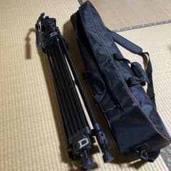 ひろぽんさん専用 業務用ビデオ三脚 美品のサムネイル