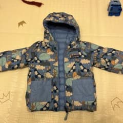 Patagoniaアウター ベビー リバーシブルダウン ブルー 12-18Mのサムネイル