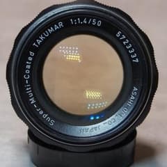 super-multi-coated  TAKUMAR  50㎜  1:1.4のサムネイル
