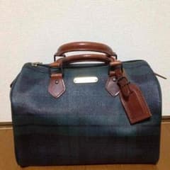 POLO RALPH LAUREN チェック柄 ボストンバックのサムネイル