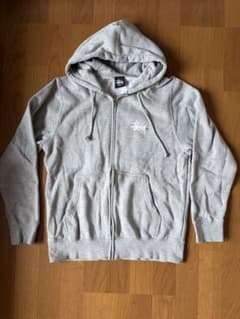 Stussy ジップアップパーカー グレー Sのサムネイル