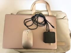 【ほぼ未使用】ノートPC マウス/充電器/カバン付きのサムネイル