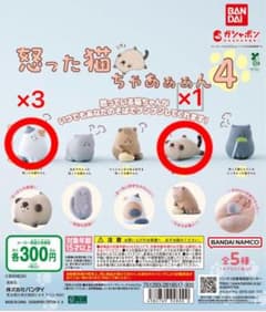 怒った猫ちゃあぁぁん4 4点セットのサムネイル