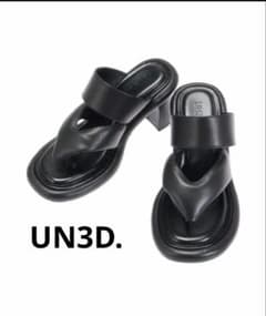 un3d. PLUMP THONG SANDAL / プランプトングサンダル - メルカリ