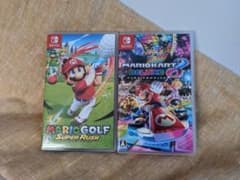 マリオゴルフ　スーパーラッシュ　マリオカート8　デラックスのサムネイル