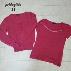 prideglide レディース アンサンブルパープル ピンク 38