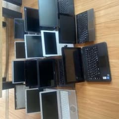 ノートパソコン 14台 まとめ売り ジャンク品 部品取り - メルカリ