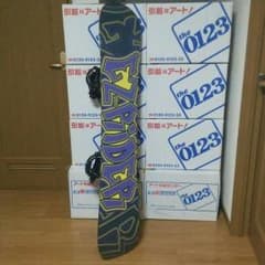 スノボ板(FROW EZRIDER)&ビンディング(K2)セットのサムネイル
