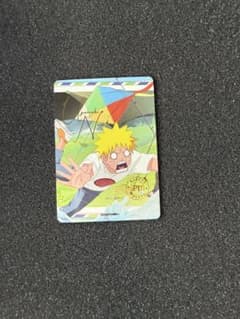 [희귀]NARUTO 우즈마키 나루토 호일 푸시 사인 카드 KAYOU 2