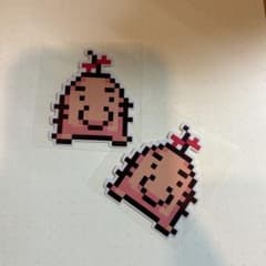 ドット絵 ステッカー シール 2枚セットのサムネイル