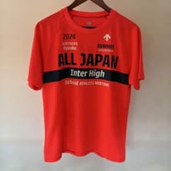 値下げしました！インターハイ デサント バレーボール Tシャツ | Buyee