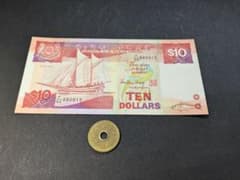 シンガポール 1988年 10ドル銀貨 1988 Singapore 10 Ten Cents Actual Coin TK9478* | eBay