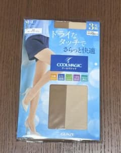 グンゼ COOLMAGIC ストッキング M〜L ヌードベージュのサムネイル