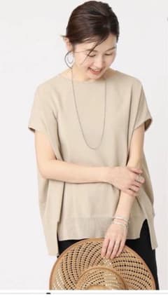 IENA  コットンストレッチNEOワイドクループルオーバーのサムネイル