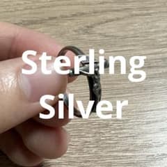 プ*タ様 スターリングシルバー 十字架リング イエスキリスト 22号のサムネイル
