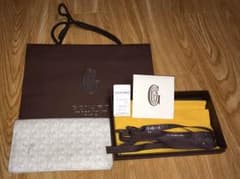 ゴヤール長財布 白のサムネイル