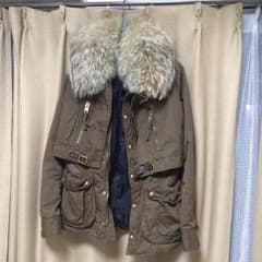 早速SALEmoussy♡ファー付きミリタリーコートのサムネイル