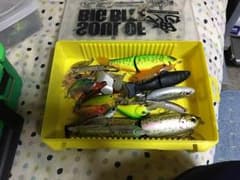 バス釣りルアー 17個セット エバーグリーンケース付きのサムネイル