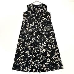 レキップ 未使用品 ロングワンピース アシンメトリータック カモフラ サイズ38 レキップ 未使用品 ロングワンピース アシンメトリータック カモフラ