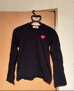 PLAY COMME des GARÇONS 長袖Tシャツ M 黒のサムネイル