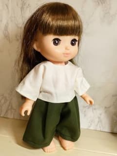 ワイドパンツパンツ２点セット　ソランちゃん・メルちゃん服のサムネイル