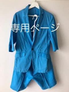 【vicci】テーラード七分　ハーフパンツ　セットアップのサムネイル