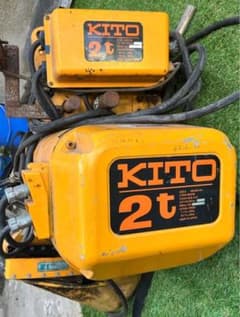 KITO キトー 電動チェーンブロック 2t 200V JP55 リモコン付 - メルカリ