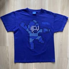 록맨 T 셔츠 30th 도트 디자인 M 사이즈 CAPCOM