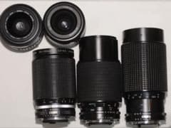 ニッコールレンズ　ジャンク５本セット ジャンク Nikon レンズ 5本 - メルカリ