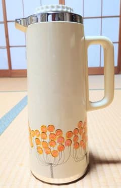 象印 魔法瓶 ポット 花柄 昭和レトロのサムネイル