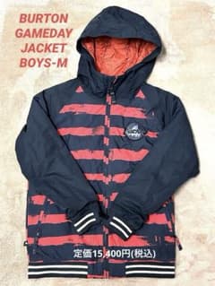 【美品】Burton スノーボードウェア キッズM/レッドストライプのサムネイル