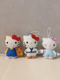 ハローキティ ハッピーセット　マスコット 3種セットのサムネイル
