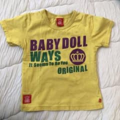 100cmBABYDOLL Tシャツ【おまとめ値引きします】2点目50円引きですのサムネイル