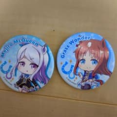ウマ娘 プリティーダービー 缶バッジ 2点セット - メルカリ