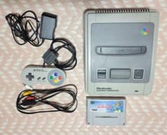 Nintendo スーパーファミコン 本体と付属品・ぷよぷよカセットのサムネイル