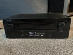 DENON AVアンプ ブラックAVR-X550BT アンプ5.2ch - メルカリ