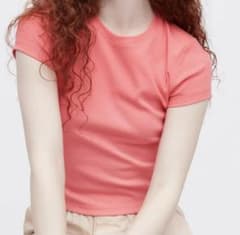 最終価格SALE♪新品タグ付き★UNIQLOミニT★オレンジL sizeのサムネイル