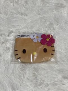 一番くじ　日焼けキティ 顔型ポーチのサムネイル