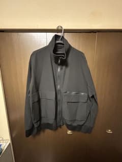 Armani Exchange ブラックナイロンジャケット Lのサムネイル