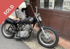 sr400 1インチ　b級ビンテージ直接取引(カスタム途中)カスタムベースのサムネイル