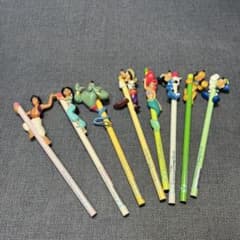 Thumbnail of 激レア東京ディズニーランドのキャラクター付き鉛筆 8本セットミッキー　アラジン