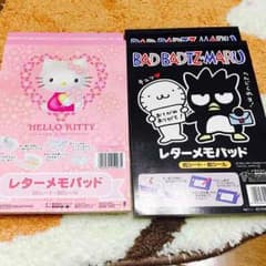ちるmama(´ω`)♡プロフ必読様専用  キティ ばつ丸 レターメモパッドのサムネイル