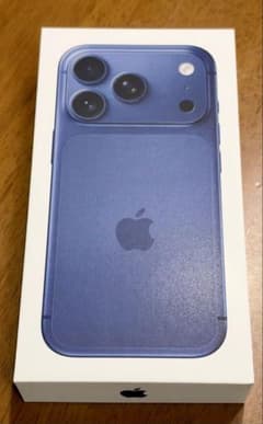 [미품] iPhone17pro 딥 블루 1TB SIM 무료