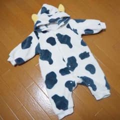 アニマル柄ふわふわカバーオールのサムネイル