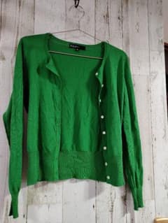 FACADE GREEN GREEN LABEL RELAXING　カーディガンのサムネイル